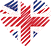 Logo of serwisyrandkowe.com UK, Heart Shaped Image of UK flag.